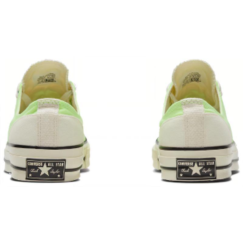 Converse 1970s Psychedelic Hoops Chuck Casual Comfort Low-Top Canvas Shoes Unisex Bright Green