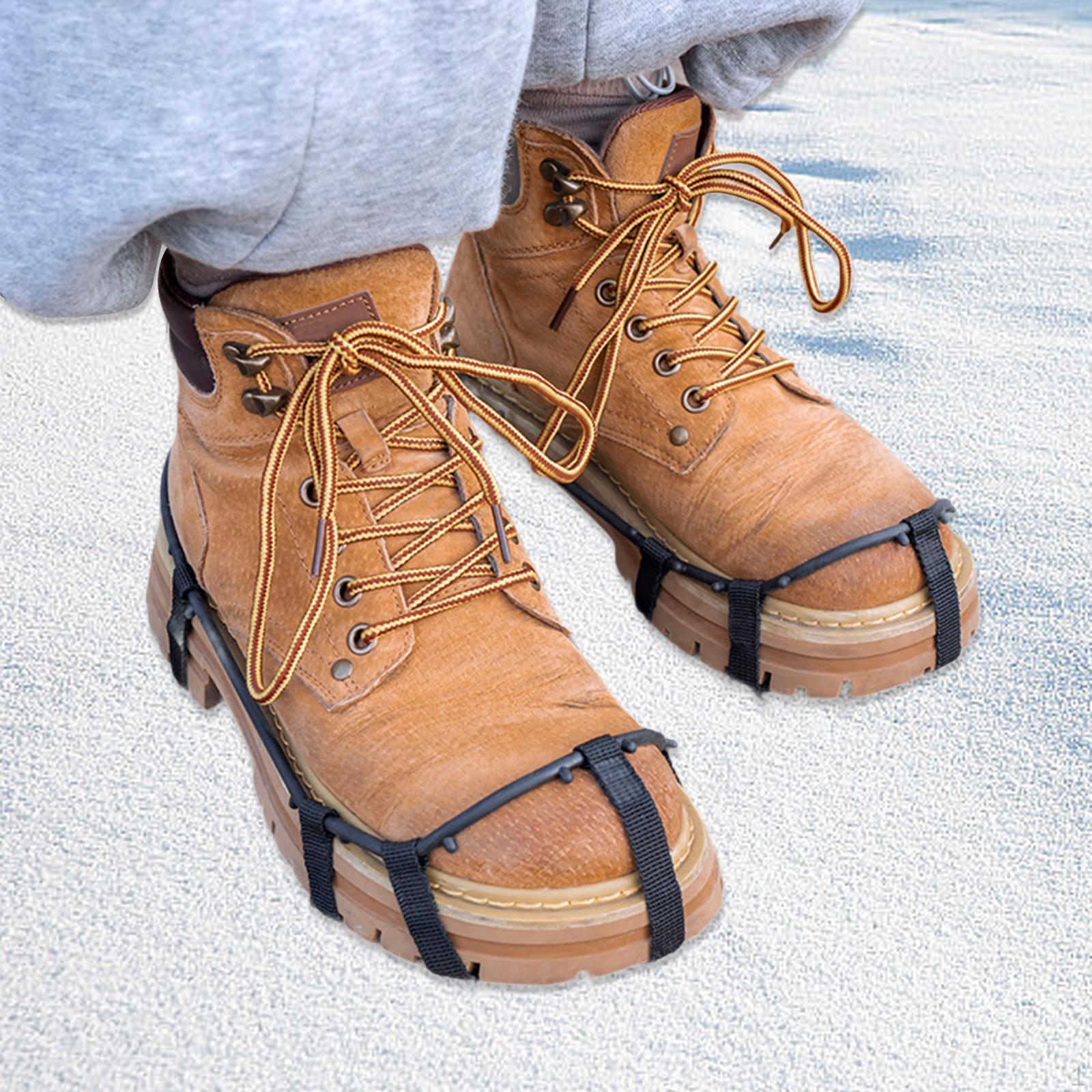 

Кошки для льда для мужчин и женщин Сцепление для снега Ходьба на открытом воздухе