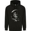 Space Swing Astronaut Spaceman Moon Fantasy hoodie-Casual Pullover Sweatshirt