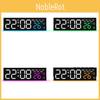 Digital Led Alarm Clock With Date Temperature Calendar Night Light For Bedroom Decor