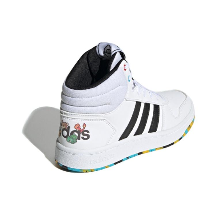 (GS) adidas Pokemon x Hoops Mid 2.0 J 'Cloud White' Kids' EG1989
