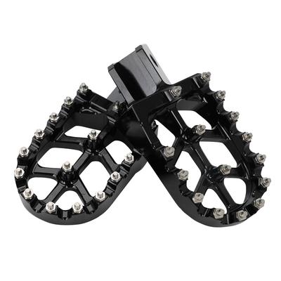 Repose-pieds de moto Pédale Repose-pieds Noir Pour Yamaha Tw 200 Tw200 1987-2023