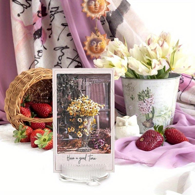 10pcs Plastic Flower Frog Flower Pins Flower Vase Centerpiece Holders Decor Roses Flowers Frog Stand for Plant Home Decorations