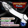 Reusable Condom Penis Extension Sleeve Delay Ejaculation Cock Cover Penis Extender Vibrator Sex Toys For Men Adults Products