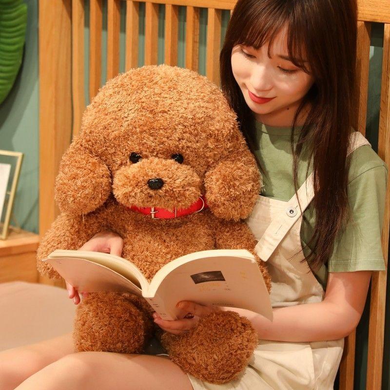 Cute Teddy Dog Doll Plush Toy Doll Sleeping Pillow Girl Puppy Children Gift Small Girl