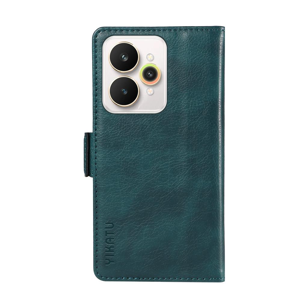 For Realme 15 Pro 5G/Realme 15 5G Case YIKATU YK-007 Litchi Texture PU Leather Wallet Phone Cover