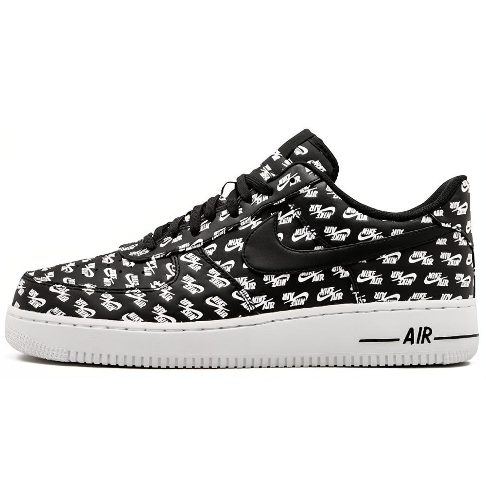 Nike Air Force 1 Low Celoplošné Logo Černé AH8462-001