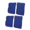 2 Pairs Volleyball Knee Pads Blue Color High Resilience Woven Breathable Protective Knee Pads for Ba