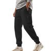 Mens Cargo Sweatpants Elastic Waist Pants With Pockets Baggy Drawstring Jogger Pants