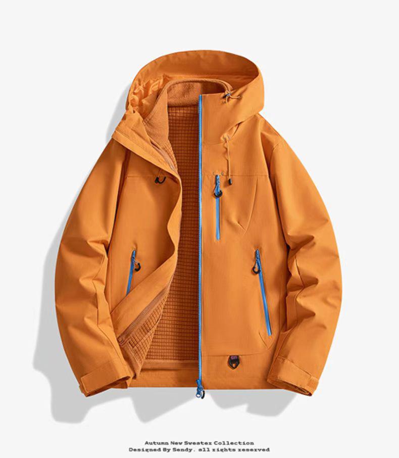 Petite Women's 2025 Outdoor 3-in-1 Waterproof Windproof Winter Mountaineering Jacket