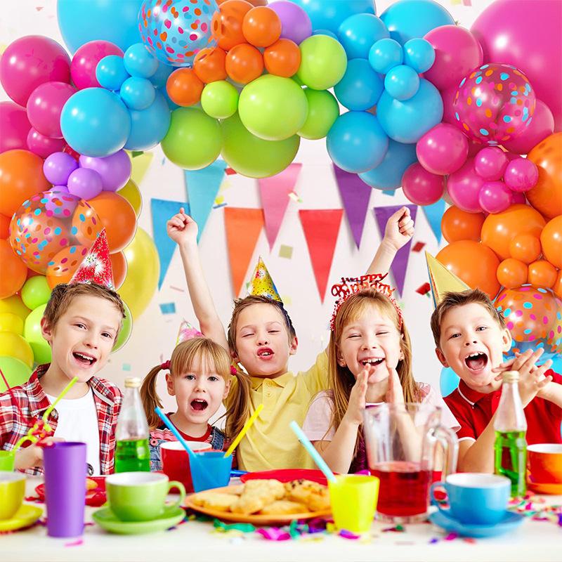 Birthday Balloon Wedding Decoration Wreath Arch Arrangement Premium Party Metal Balloon Set