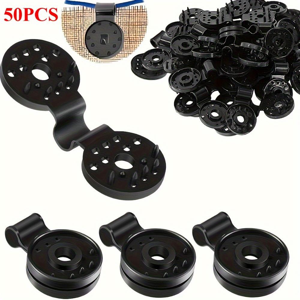 

50pc Plastic Buckle Clip - Suitable for Windproof Locking and Fixing of Greenhouses and Sunshade Tarpaulins 50pc