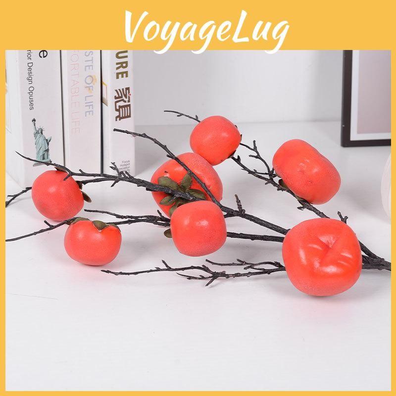 Persimmon Simulated Ornaments Room Decoration Artificial Plants Prop Photography