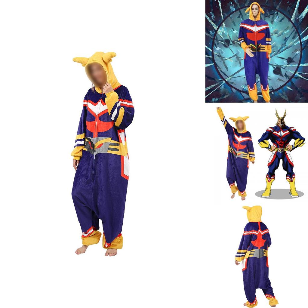 Cosplay All Might z My Hero Academia ze směsi polyesteru pro Halloween a fanoušky anime