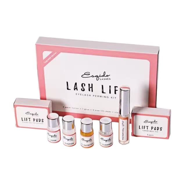Li Jie Keratin Eyelash Perm Kit: Long-lasting Barbie Curler & False Lashes Set
