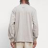 Fear of God Essentials Long-Sleeve T-Shirt Oatmeal Unisex Tops Grey 0125250500230260