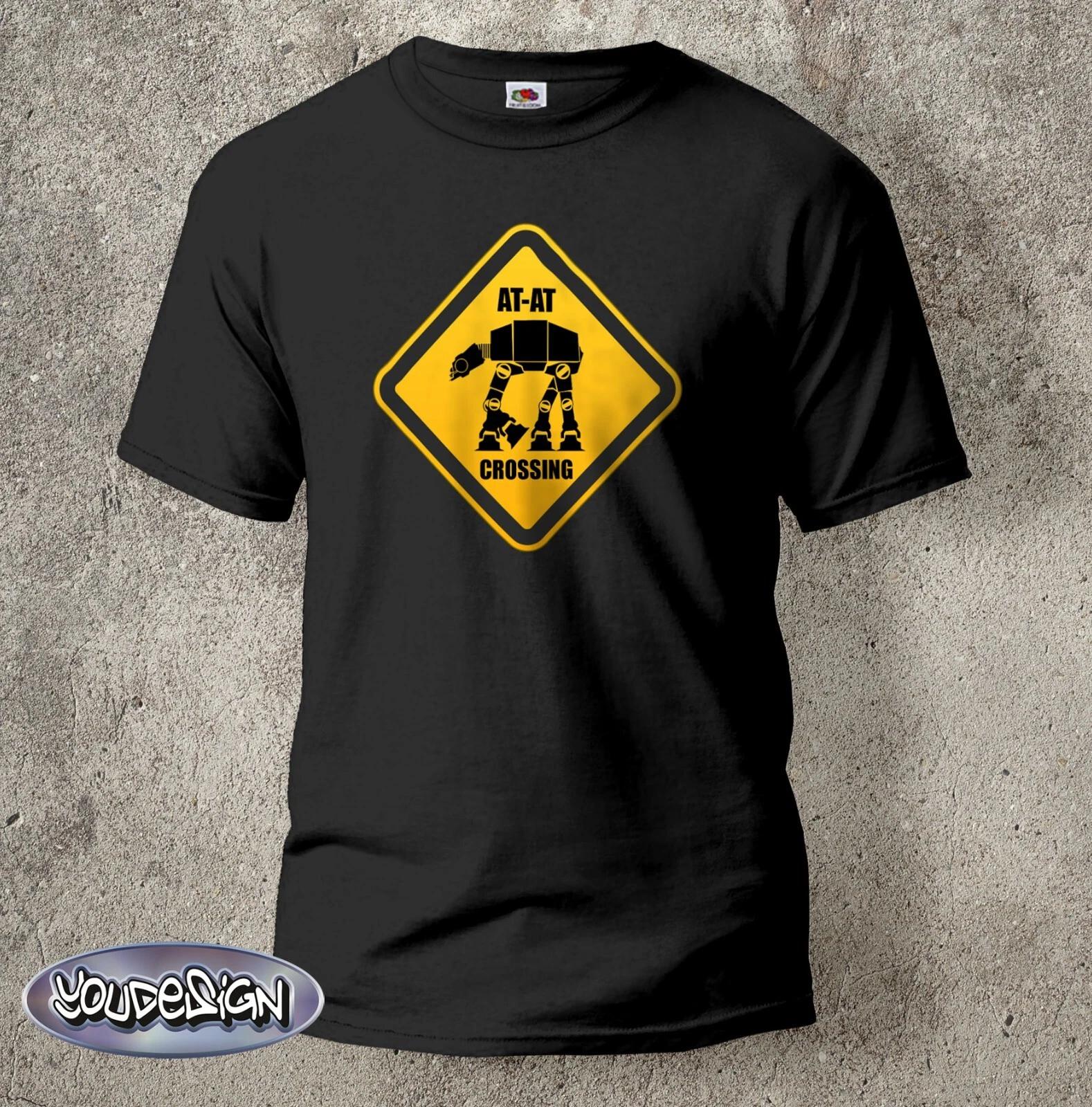 AT-AT Crossing Shirt ATAT T-Shirt Gift Star War Of The Robots Stars S-5XL XXXL