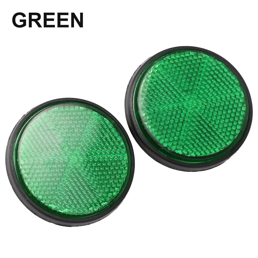 MOTO Circular Reflector Motorcycle Plastics Reflector Refraction
