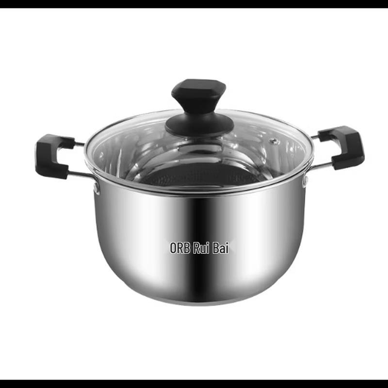 Ourebocas 304 Stainless Steel Soup Pot