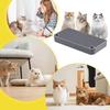 Katzenklo-Stufe, Katzenklo-Rampe/Fänger, Anti-Streu-Tracking & Leicht zu Reinigen, Ideal für Kleine & Ältere Katzen