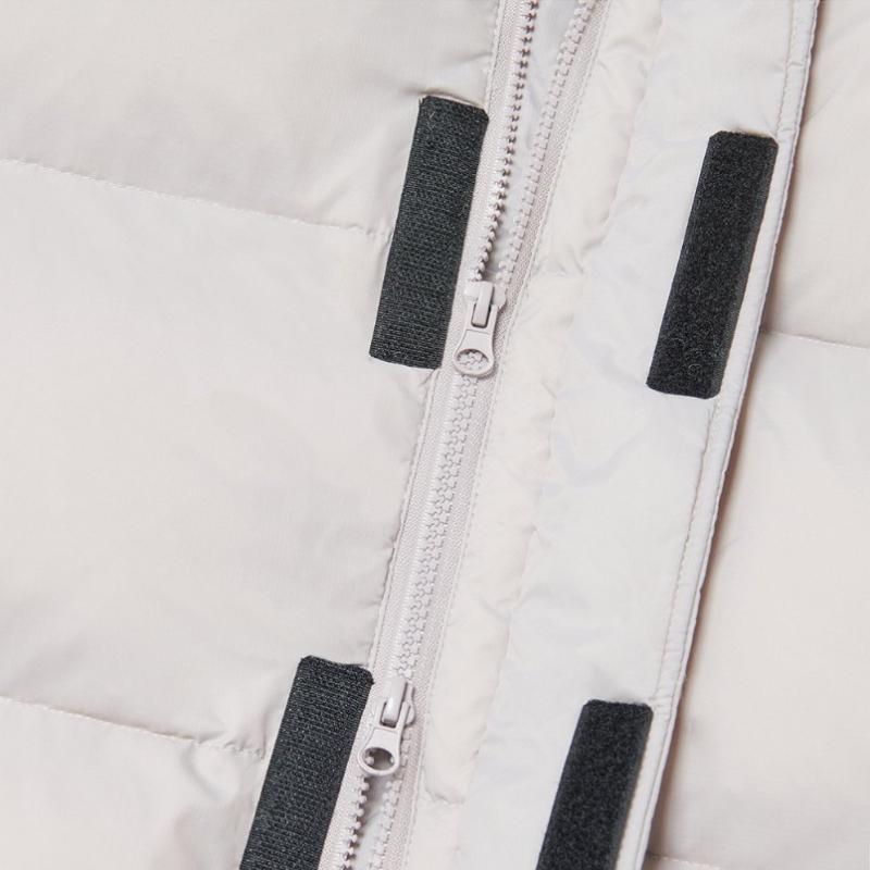 NOMANUAL Hestia Hooded Duck Down   Warm Gray