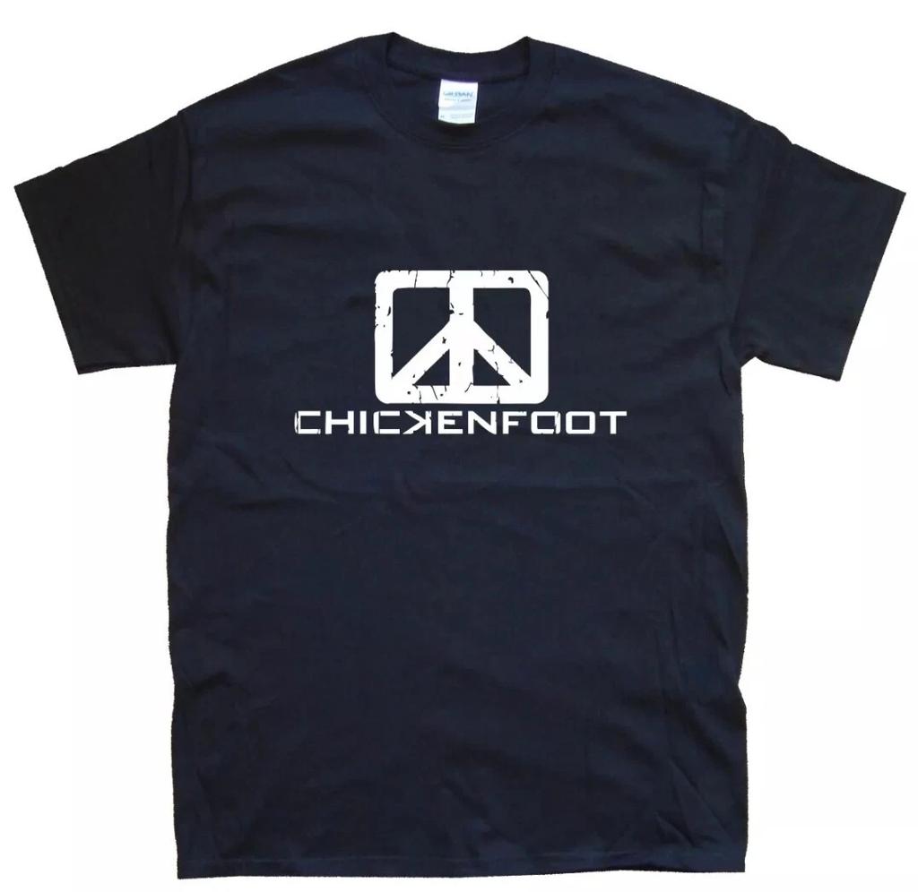 CHICKENFOOT T-SHIRT Alle Größen S M L XL XXL Farben Schwarz, Weiß