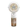 Rechargeable Handheld Misting Fan-Portable Battery Operated Water Mist Fan With 3 Adjustable Speed-Cooling Fan