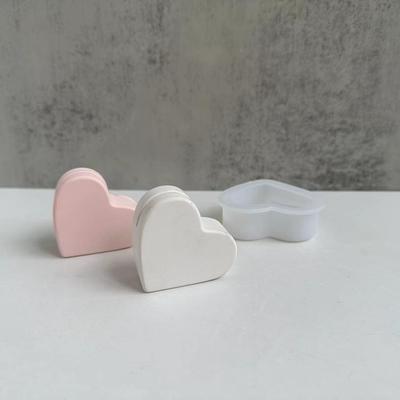 Love Business Card Holder Note Holder Silicone Mold Gypsum Decoration Heart Mold Love Convenience Clip Decoration Resin Mold