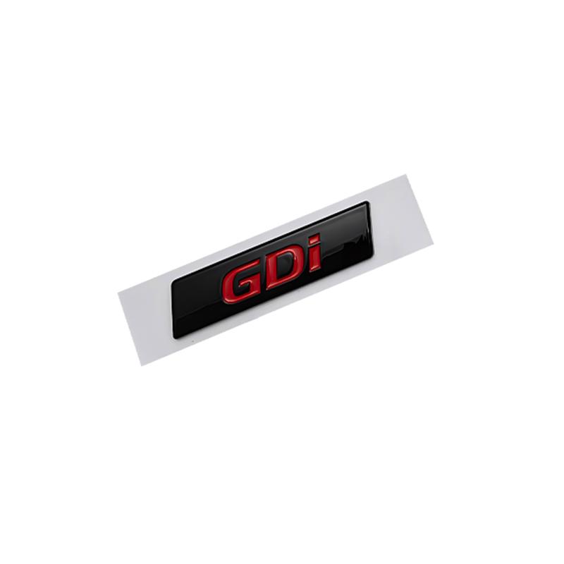 3D Rear Decals for Hyundai GDi TGDi Logo Tucson Santa Fe Car Exterior Trunk Letter Badge Emblem Sticker Modification Accessories WW80