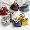 1 PZ Forma di Gufo Portachiavi Contenitore Accessori Borsa Ornamenti Borsa Ciondoli Borsa Portachiavi Squisito Multicolore