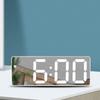 LED Electronic Alarm Clock Desktop Bedside Digital Watch Simple Style Bedroom Clock Desk Decoration Office Decorations