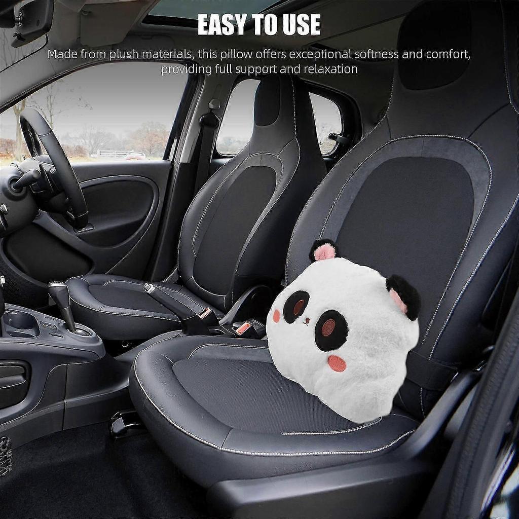 2026 Suitable Car Seat Lumbar Cushion for Travel Plush Panda Body Pillow