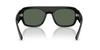sunglasses 0RB2218 BLACK DARK GREEN 55mm Ray-Ban
