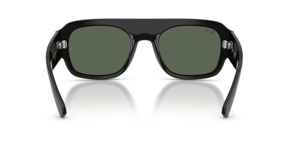 sunglasses 0RB2218 BLACK DARK GREEN 55mm Ray-Ban