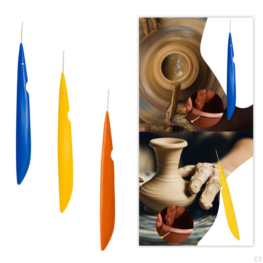 Clay Sculpting Tool ,Ceramic Detail ,Detail Sculpture Supplies ,Stainless Steel Tips ,Clay for