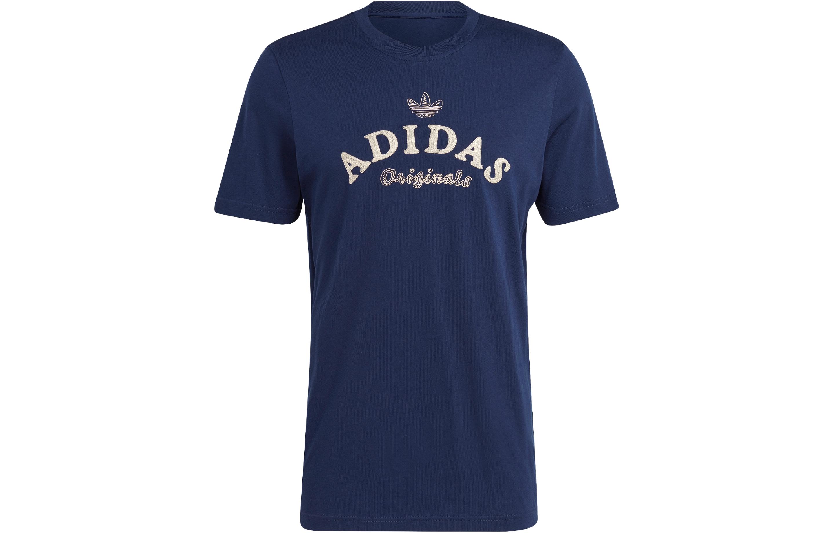 Adidas Originals T Shirt Men s Dark Indigo IC5764 L