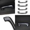 Carbon Fiber Style Interior Roof Grab Handle Cover Trim For Dodge Charger 2011+