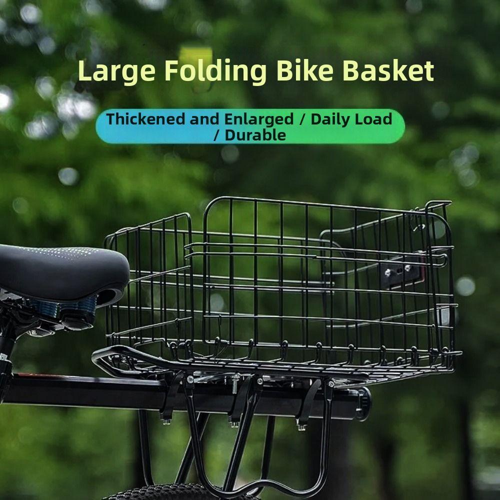 Portapacchi Posteriore Robusto per Mountain Bike Zaino da Ciclismo per Trasporto Accessori per Biciclette Pieghevoli per Bambini
