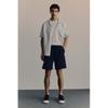 H M Regular Fit Sweat sHorts Navy Blue