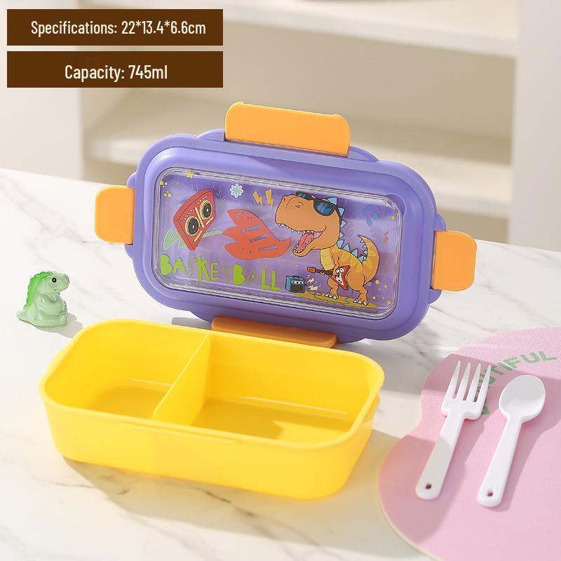 Bento Box per Pranzo con Frutta in Acciaio Inossidabile per Bambini - Anti-scottatura, Design Approfondito, Piatto per Alimenti per Studenti
