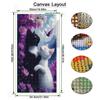 Cute Black and White Cat Diamond Painting New Collection Large Size Animal Diy Full Square Round Drill Rhinestone Embroidery Mosaic Cross Stitch Kits