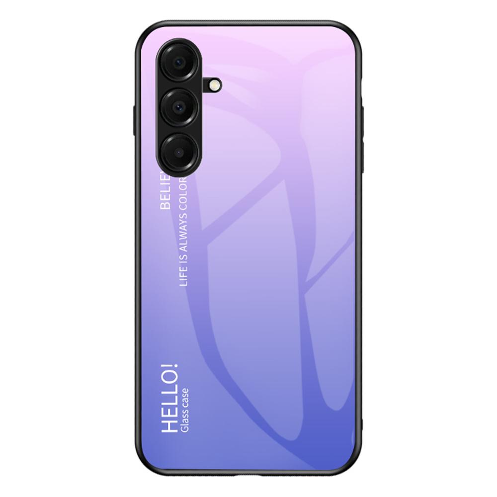 For Samsung Galaxy A17 5G Case Anti-Scratch Tempered Glass+PC+TPU Phone Cover