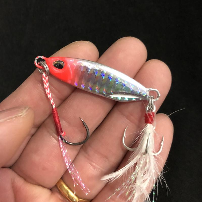 Японский стиль, маленькая металлическая джиг-приманка Wan Ya с крючком 10g without Hook