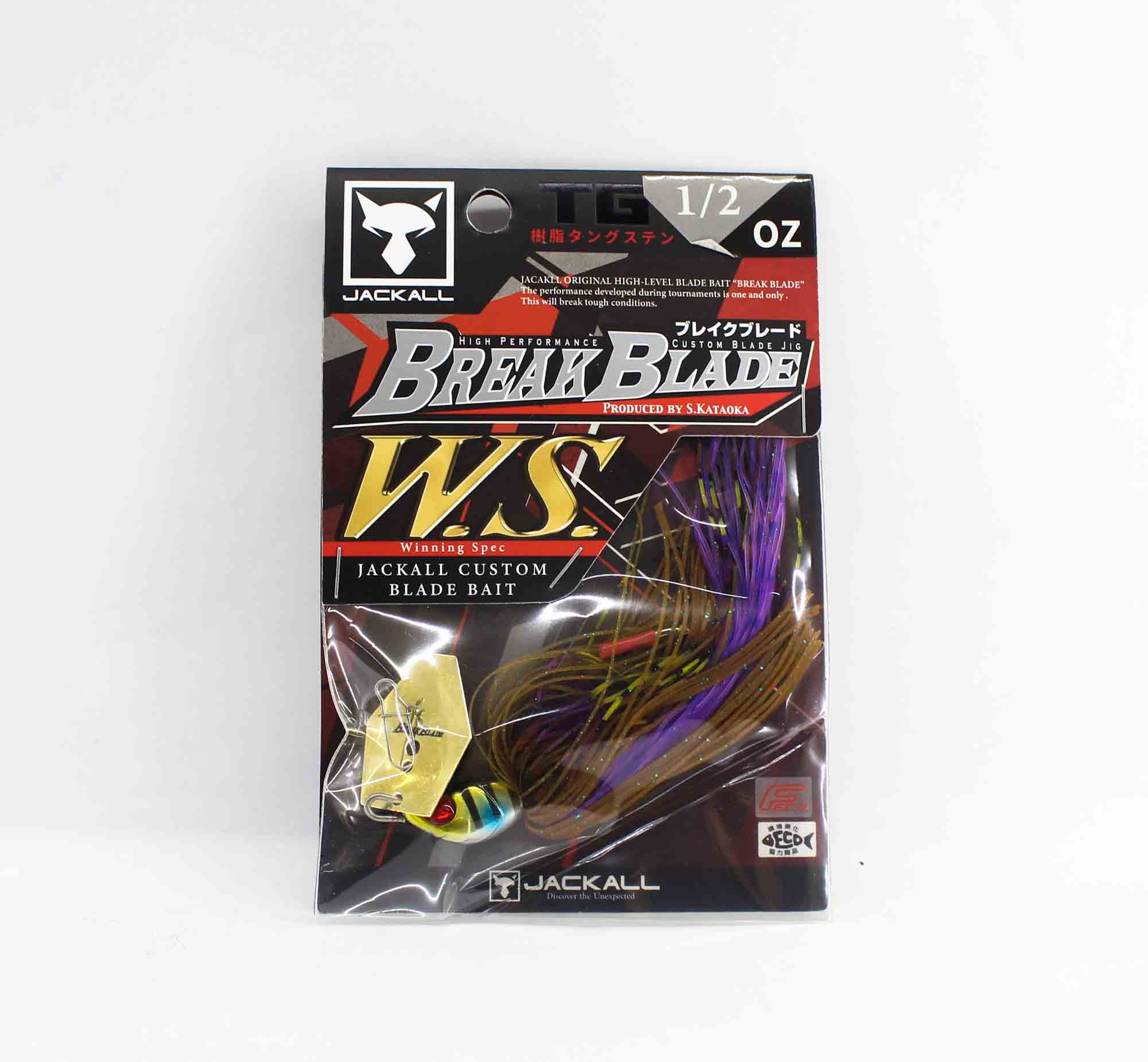 

Jackall Break B WS Джиг 1/2 oz Тонущая приманка WS Gold Gill (1797)