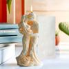 3D Rose Couple Candle Silicone Mold Men Women Embrace Couple Embrace Candle Mould Wedding Decor Valentine's Day Gift Resin Molds