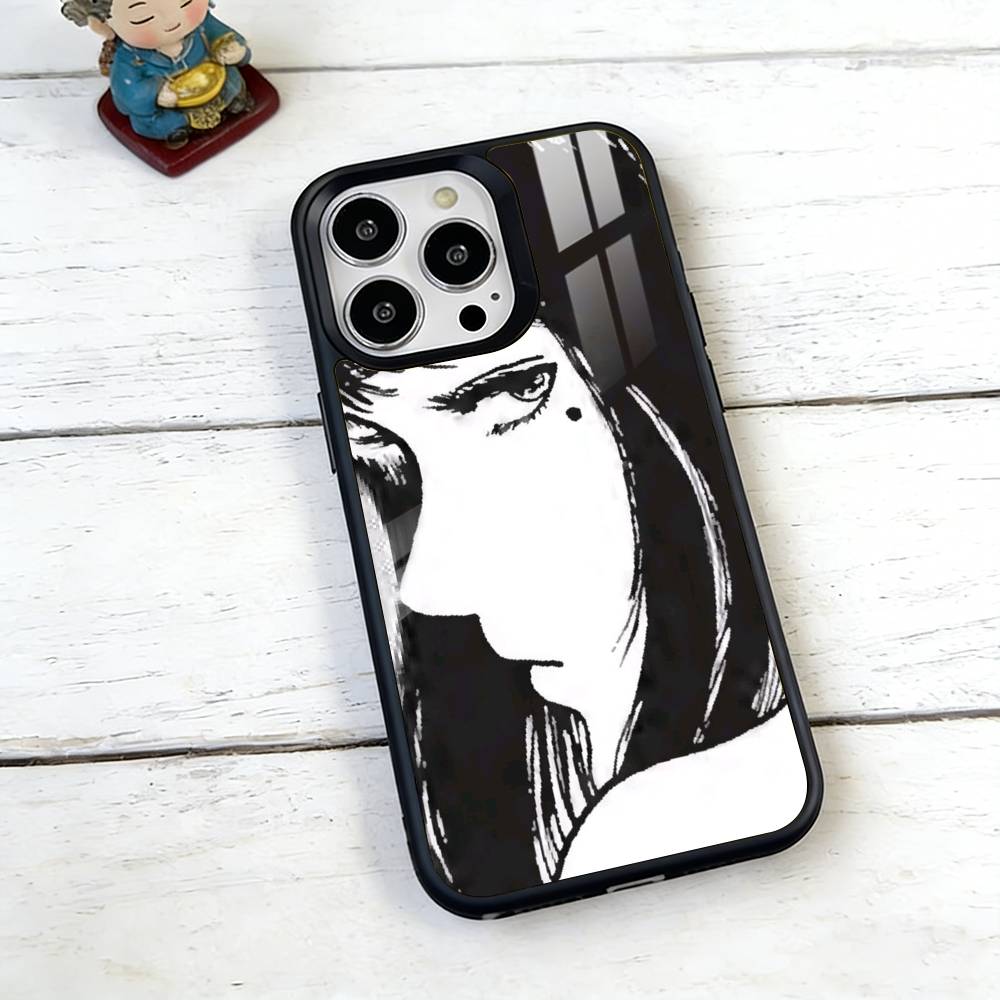 T-Tomie Junji Ito Phone Case For iPhone17,16,15,14,13,12,11 Plus,Pro Magnetic For Magsafe Wireless Charging iPhone17
