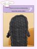 Sanrio Kuromi Plush Slippers for Girls: Cute, Cozy Cotton for Autumn/Winter, Indoor Parent-Child Matching