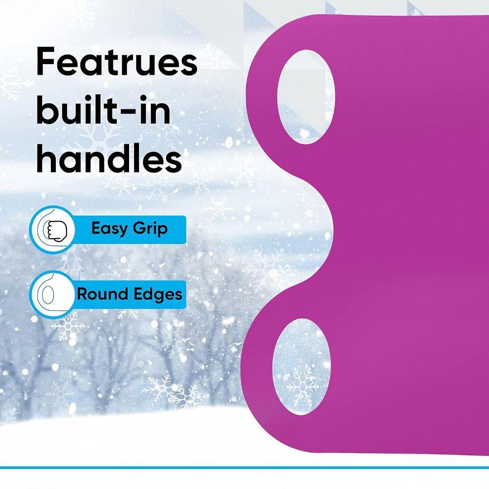 Aufrollbare Kinder-Skimatte Flexible Sand-Schlittenmatte Rasen-Schnee-Schlitten Schnee-Slider-Matte Winter