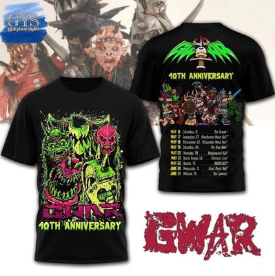 GWAR 40th Anniversary 3D T-Shirt