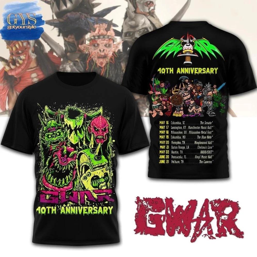 3D футболка к 40-летию GWAR 4XL